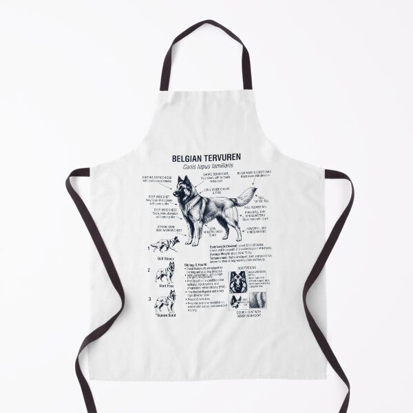 Item preview, Belgian Tervuren Scientific Anatomy Biology Dog Lover designed and sold by dian-rody-crest.