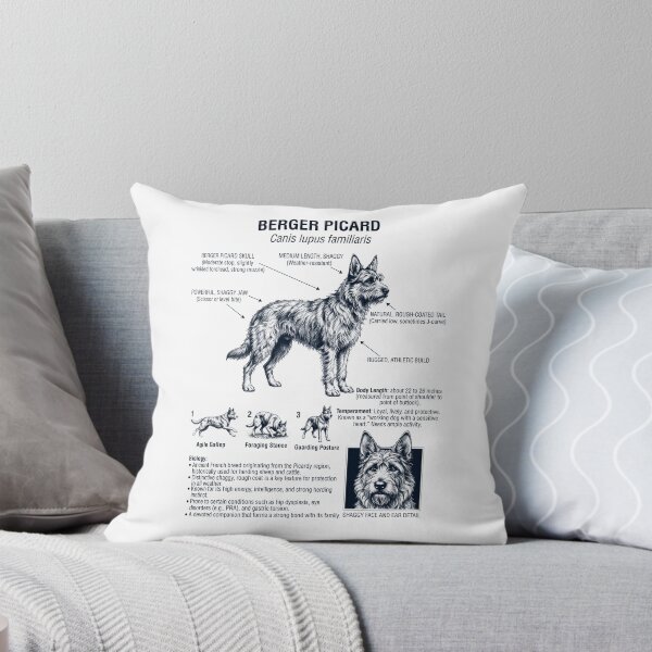 Item preview, Berger Picard Anatomía Científica Biología Amante de los Perros designed and sold by dian-rody-crest.