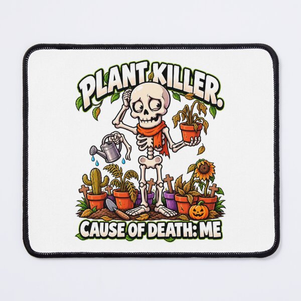 Item preview, Plant Killer Skeleton Funny Halloween Plant Lover designed and sold by hemokhtar.