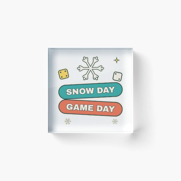 Item preview, Snow Day Game Day - Winter Board Games designed and sold by Playful Paper Club.