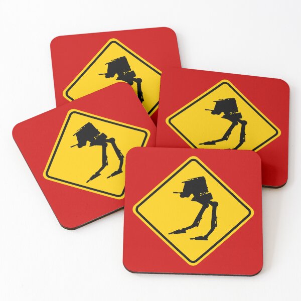 Item preview, AT-ST Crossing Sign designed and sold by Karate Octopus.