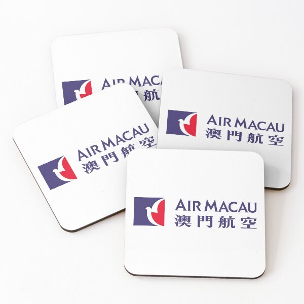 Item preview, Air Macau Airline Logo with White Bird Emblem and Chinese Characters designed and sold by John  D Gonzalez.