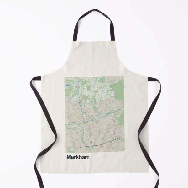 Item preview, Markham Minimalistic Map Art designed and sold by MapsNerd.