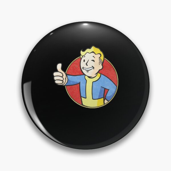 Item preview, Falloutt Vault Boy Thumbs Up Winking designed and sold by volkanikstudios.