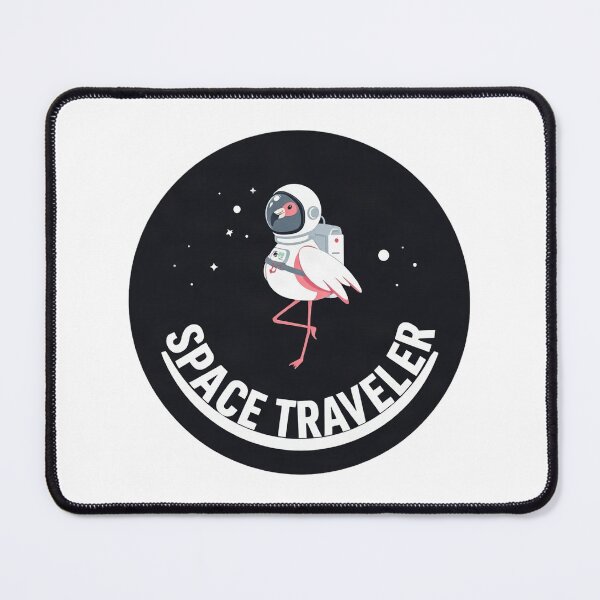 Item preview, Space Astronaut Flamingo Floating designed and sold by Arc2020.