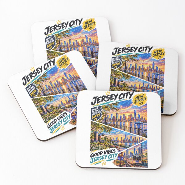 Item preview, Jersey City Where Bigger Dreams and Brighter Days Collide designed and sold by KLERIKSTORE.