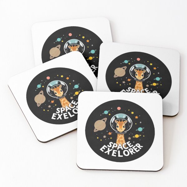 Item preview, Astronaut Giraffe Exploring Deep Space designed and sold by Arc2020.