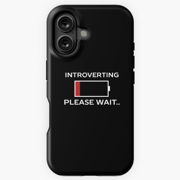 Item preview, Introverting Please Waiting Funny  designed and sold by happinessinatee.