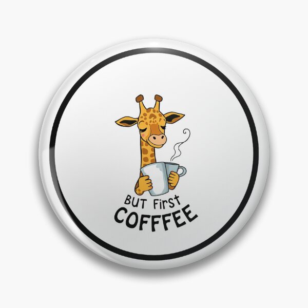 Item preview, Giraffe Drinking Morning Coffee designed and sold by Arc2020.