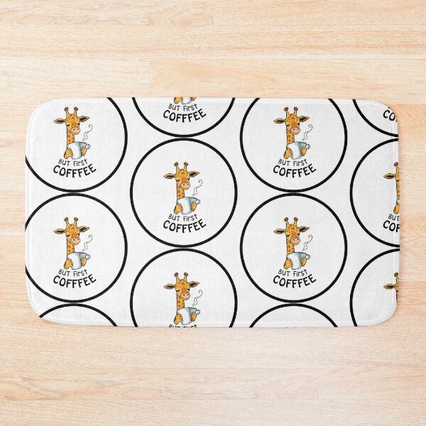 Item preview, Giraffe Drinking Morning Coffee designed and sold by Arc2020.