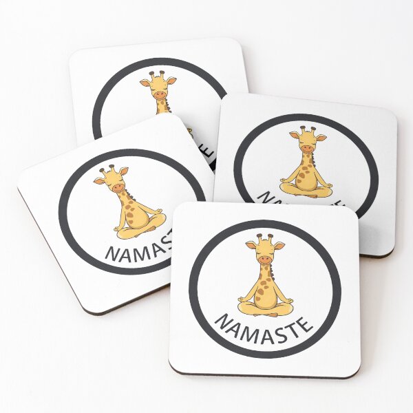 Item preview, Zen Giraffe Practicing Yoga designed and sold by Arc2020.