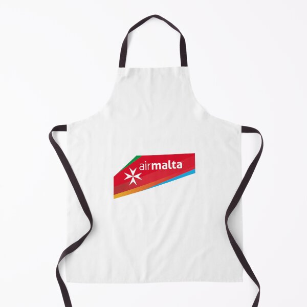 Item preview, Air Malta Airline Logo with White Maltese Cross on Red Banner designed and sold by John D Gonzalez.