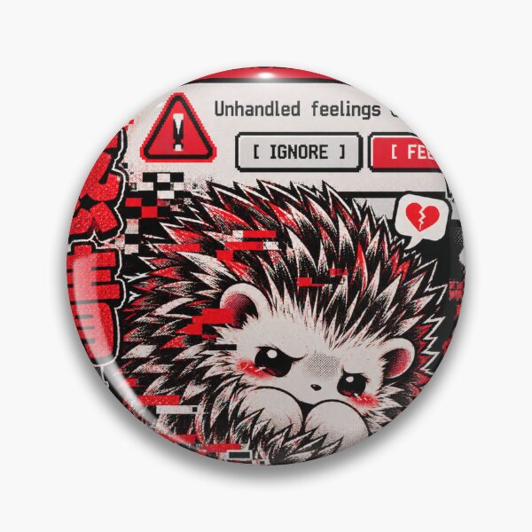 Item preview, Fatal Exception - Defensive Hedgehog Glitch Manga designed and sold by Visual Dept..