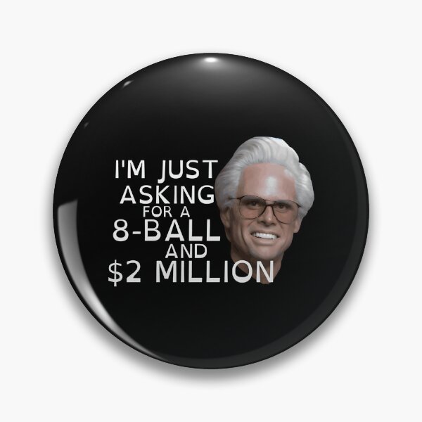 Artikelvorschau, BabyBilly Freeman Ich bitte nur um eine 8-Ball Lustiger Fernsehprediger mit silbernen Haaren Meme-Kunst entworfen und verkauft von lilLilaBat.
