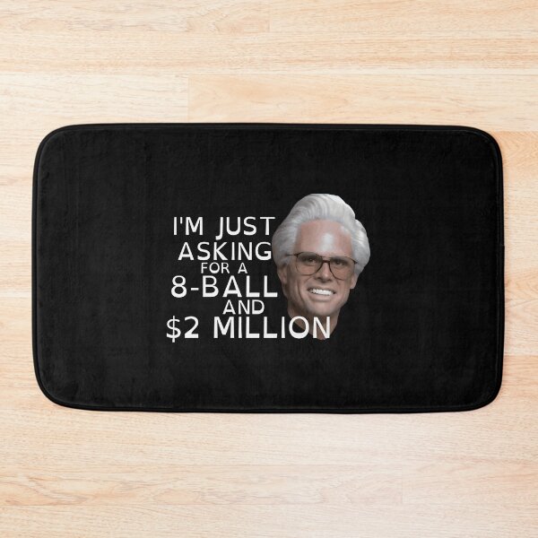 Item preview, BabyBilly Freeman Im Just Asking For A 8-Ball Funny Televangelist Silver Hair Preacher Meme Art designed and sold by lilLilaBat.