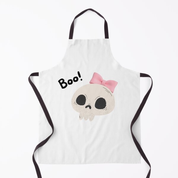 Item preview, Cute Skeleton with Pink Bow – Boo! Halloween Skeleton designed and sold by Kikruw.