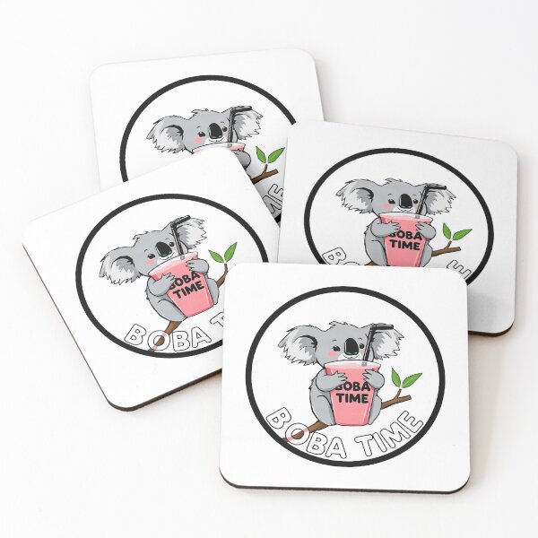Item preview, Chill Koala Drinking Boba Tea designed and sold by Arc2020.