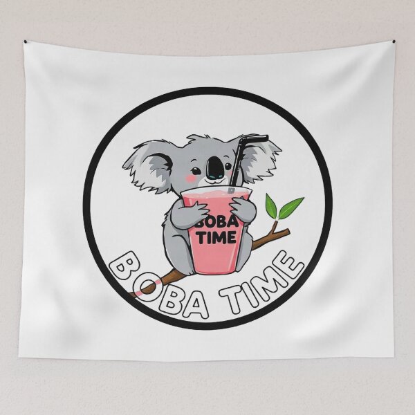 Item preview, Chill Koala Drinking Boba Tea designed and sold by Arc2020.