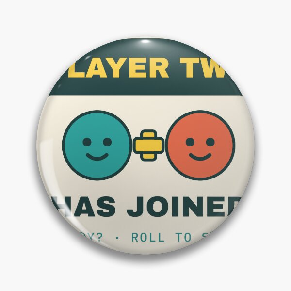 Item preview, Player Two Has Joined - Couples Game Night designed and sold by Playful Paper Club.