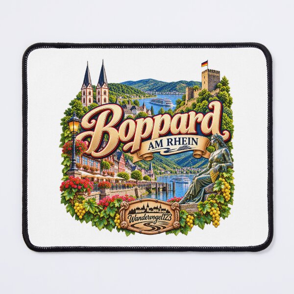 Item preview, Boppard on the Rhine – Middle Rhine Wine Castles & Old Town designed and sold by Wandervogel123.