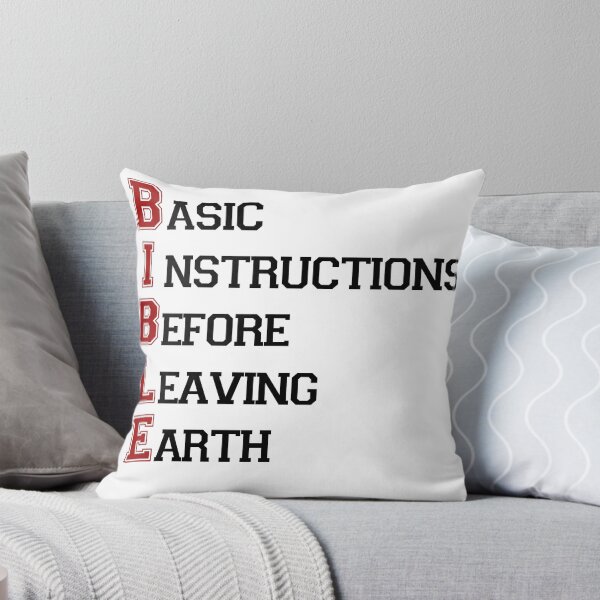Item preview, BIBLE Acronym T-Shirt Design: Basic Instructions designed and sold by DigitalDesignBPM.