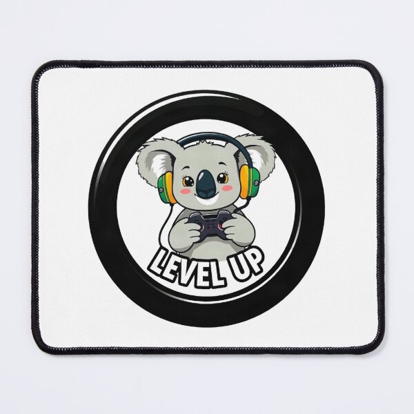 Item preview, Koala Gamer With Gaming Headset designed and sold by Arc2020.