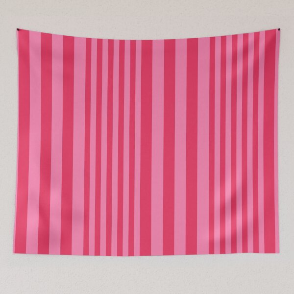 Artikelvorschau, Muster von Linien rosa Kaugummi und hellrosa entworfen und verkauft von Bluewesome.