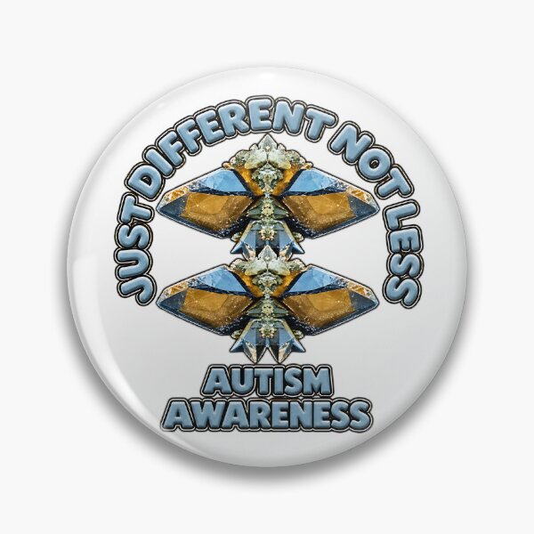 Item preview, Just Different Not Less Autism Acceptance Awareness designed and sold by ArtDesignTp.