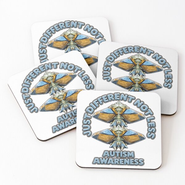 Item preview, Just Different Not Less Autism Acceptance Awareness designed and sold by ArtDesignTp.