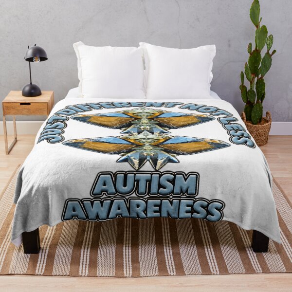 Item preview, Just Different Not Less Autism Acceptance Awareness designed and sold by ArtDesignTp.