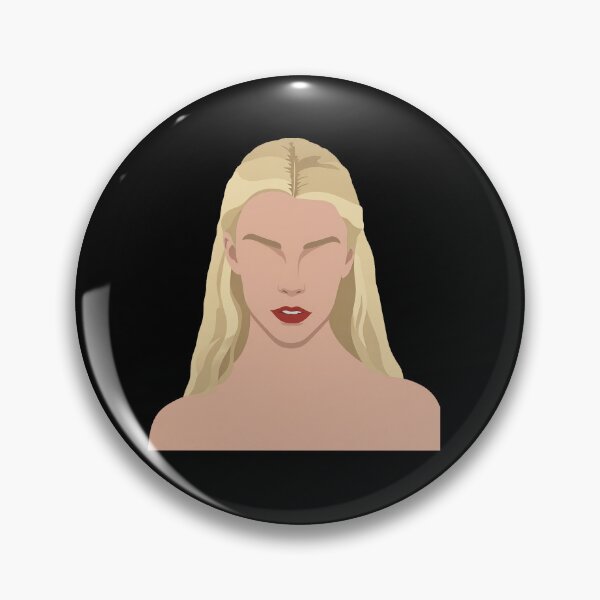 Item preview, Anya Taylor-Joy Lineless Illustration designed and sold by dsxclothing.