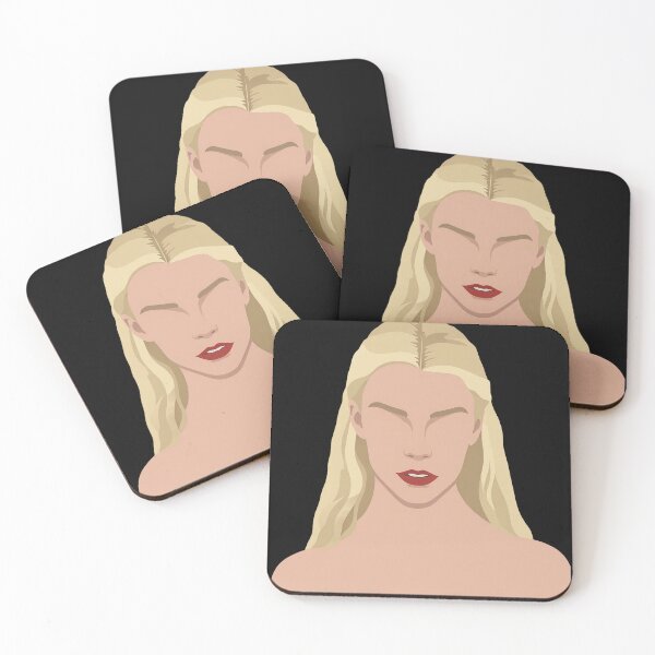 Item preview, Anya Taylor-Joy Lineless Illustration designed and sold by dsxclothing.