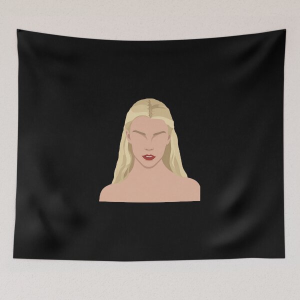 Item preview, Anya Taylor-Joy Lineless Illustration designed and sold by dsxclothing.