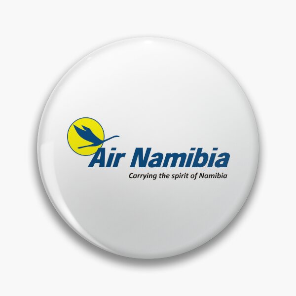 Item preview, Air Namibia Airline Logo with Yellow Sun and Blue Bird Emblem designed and sold by John  D Gonzalez.