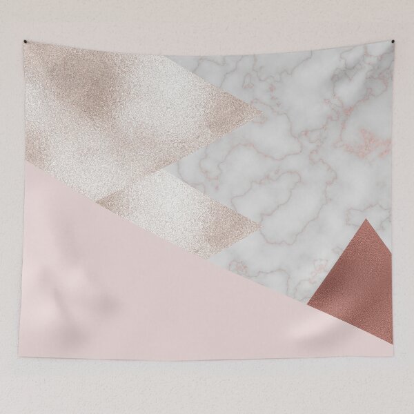 Item preview, Soft and Girly - Marble, Rose Gold, Jewel Shimmer  designed and sold by cadinera.