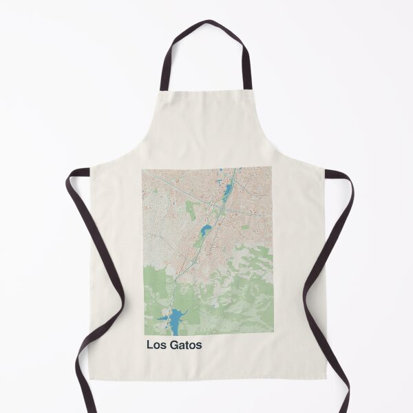 Item preview, Los Gatos Minimalistic Map Art designed and sold by MapsNerd.