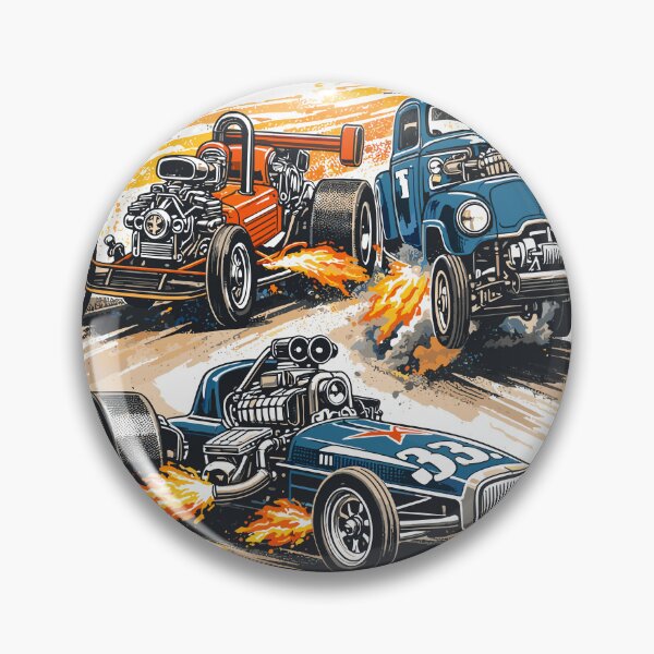 Item preview, Drag Strip Wild Times Poster designed and sold by Matinez Pink.