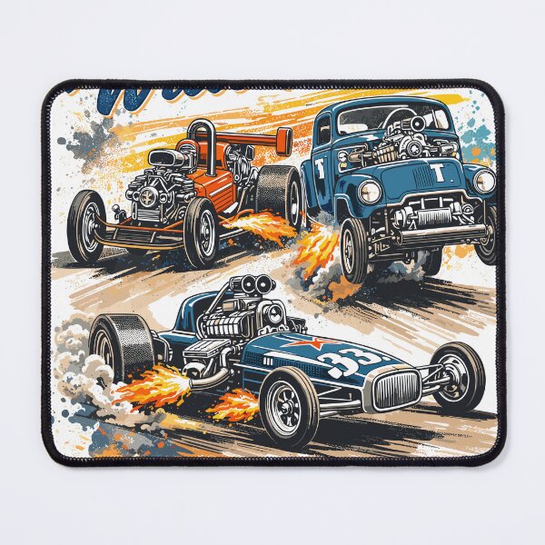 Item preview, Drag Strip Wild Times Poster designed and sold by Matinez Pink.