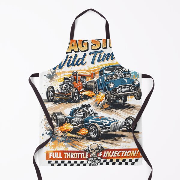 Item preview, Drag Strip Wild Times Poster designed and sold by Matinez Pink.