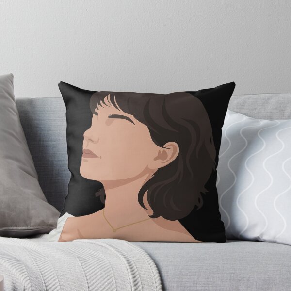 Artikelvorschau, Anya Taylor-Joy – Linienlose Illustration entworfen und verkauft von dsxclothing.