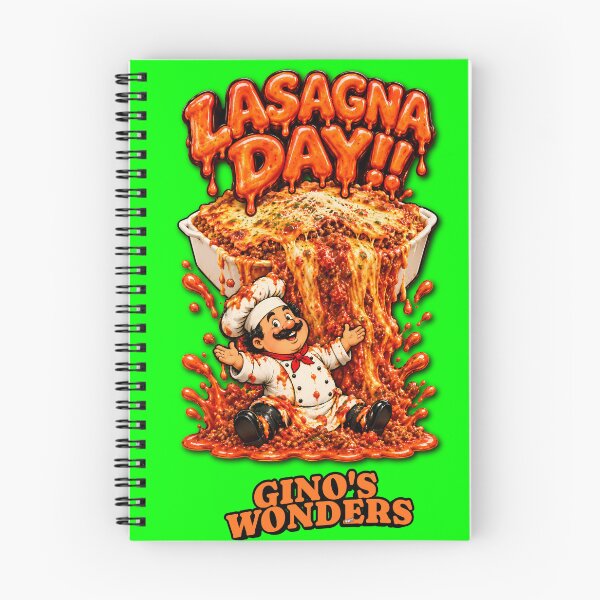 Item preview, Lasagna Day Funny Chef Melting Cheese Food Art designed and sold by YOFANTZ!.