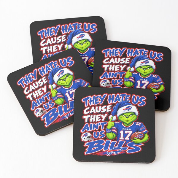 Item preview, Grinch Buffalo Football They Hate Us Cause They Aint Us designed and sold by kyrartbt.