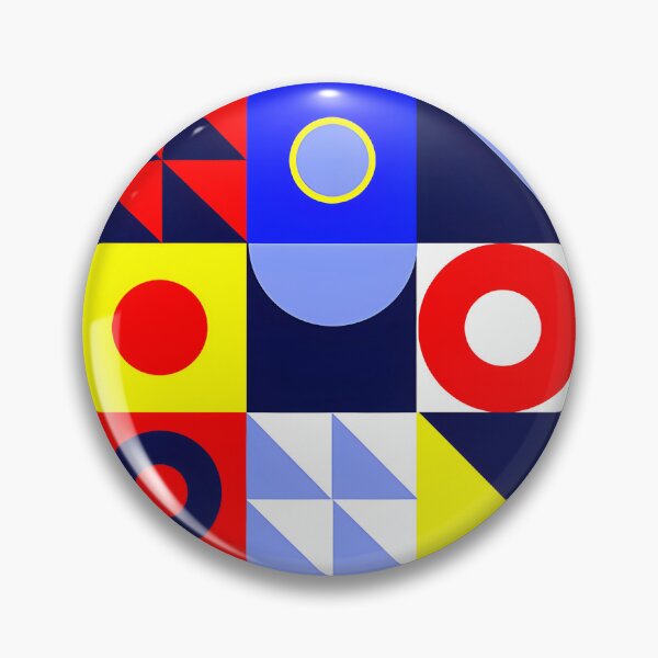 Item preview, Retro Neo Geo Inspired Geometric Pattern Design designed and sold by lovelysiham.
