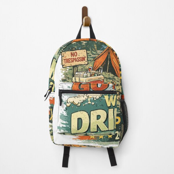 Item preview, Go Away We're Drinkin' Camp Party Poster designed and sold by Matinez Pink.