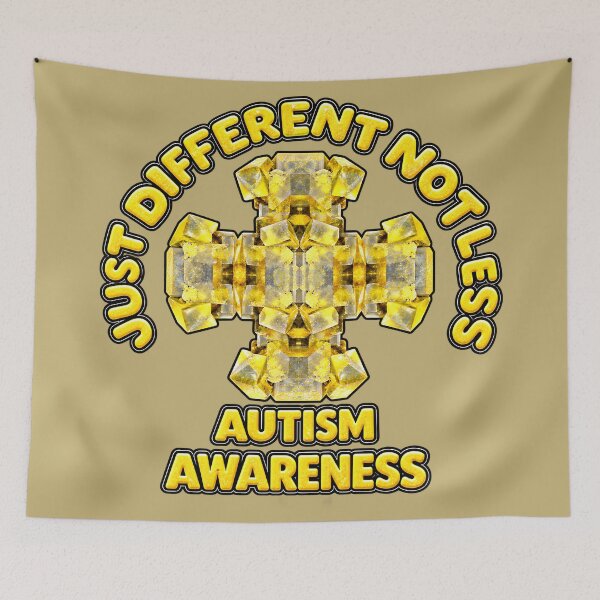Item preview, Just Different Not Less Autism Inclusion Awareness designed and sold by ArtDesignTp.