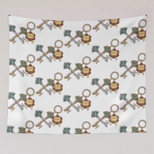 Item preview, Alhaitham And Kavehs Keys designed and sold by maiah-tobar.