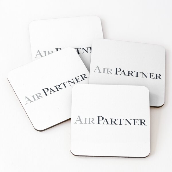 Item preview, Air Partner Corporate Logo in Grey and Black Serif Typography designed and sold by John  D Gonzalez.