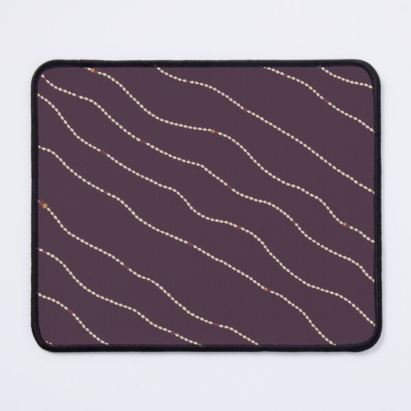 Item preview, Jasmine Thread Scatter – Smoked Plum Minimal Botanical Pattern designed and sold by NATHA PALETTE.
