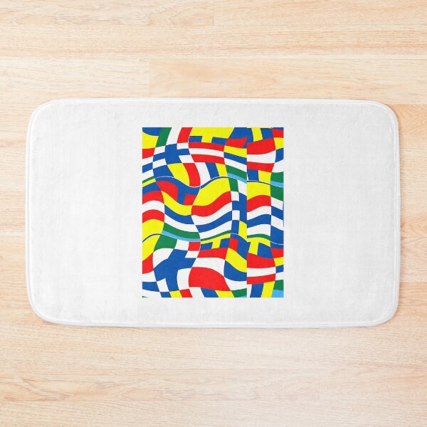 Item preview, Abstract Geometric Pattern Design with Modern Shapes and Lines designed and sold by lovelysiham.