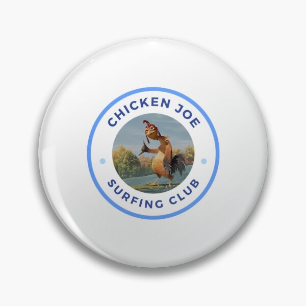 Item preview, Chicken Joe Surfing Blue designed and sold by zeigler-cassiz.